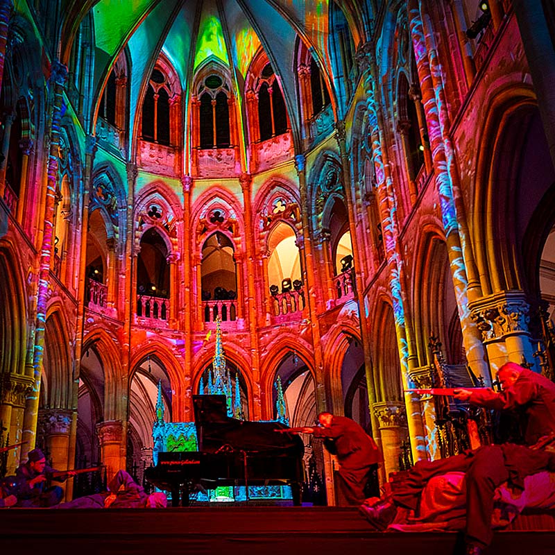 Prochain son et lumière immersif avec figurants à Metz en 2025 photo : L. Gomas Son et lumière immersif avec figurants à Metz en 2025